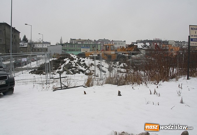 Zdjęcie w galerii na portalu naszwodzislaw.com: Ruszyła budowa sklepu Lidl w Wodzisławiu  wiadomości z regionu