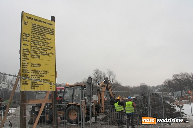 Zdjęcie w galerii na portalu naszwodzislaw.com: Ruszyła budowa sklepu Lidl w Wodzisławiu  wiadomości z regionu