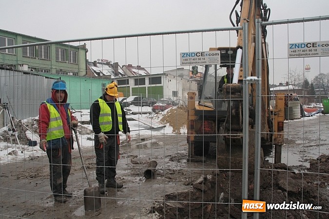 Zdjęcie w galerii na portalu naszwodzislaw.com: Ruszyła budowa sklepu Lidl w Wodzisławiu  wiadomości z regionu
