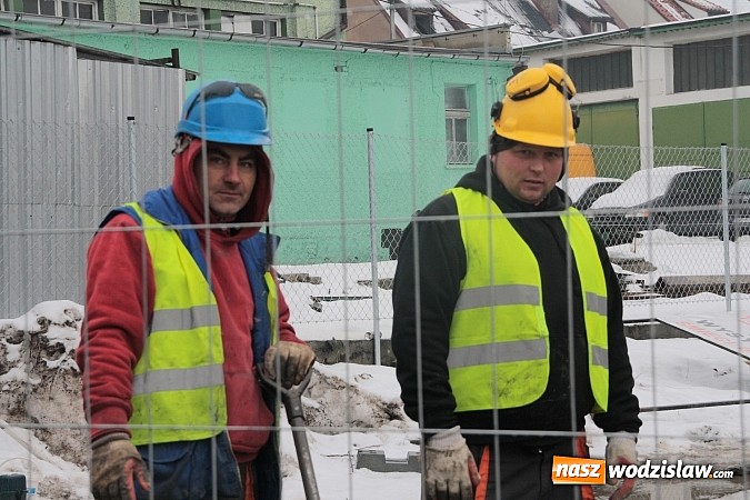 Zdjęcie w galerii na portalu naszwodzislaw.com: Ruszyła budowa sklepu Lidl w Wodzisławiu  wiadomości z regionu