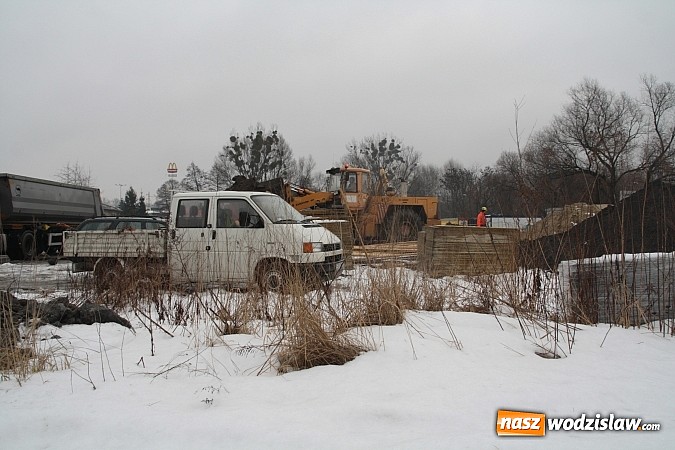 Zdjęcie w galerii na portalu naszwodzislaw.com: Ruszyła budowa sklepu Lidl w Wodzisławiu  wiadomości z regionu