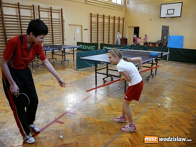 Zdjęcie w galerii na portalu naszwodzislaw.com: Ferie z tenisem stołowym wiadomości z regionu