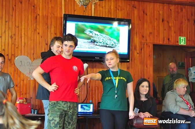 Zdjęcie w galerii na portalu naszwodzislaw.com: Prezes Andrzej Pilot odwiedził uczestników zimowiska ZHP wiadomości z regionu