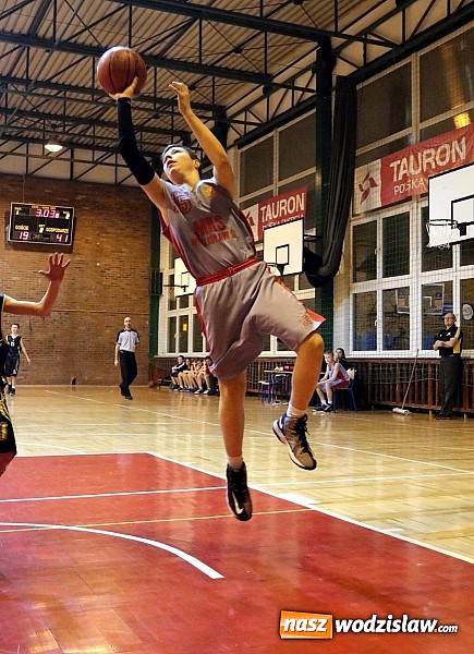 Zdjęcie w galerii na portalu naszwodzislaw.com: Wysokie zwycięstwo koszykarzy MKS Wodzisław z MOS Katowice  wiadomości z regionu