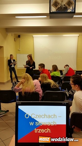 Zdjęcie w galerii na portalu naszwodzislaw.com: Raciborscy studenci przeprowadzili warsztaty języka czeskiego w liceum w Rydułtowach i Wodzisławiu Śląskim wiadomości z regionu