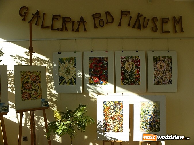Zdjęcie w galerii na portalu naszwodzislaw.com: Nowa wystawa w „Galerii pod Fikusem” wiadomości z regionu