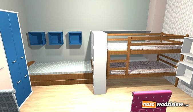 Zdjęcie w galerii na portalu naszwodzislaw.com: Stowarzyszenie Piękne Anioły remontuje pokój rodziny ze Skrzyszowa. Pomóc przy tym projekcie może każdy wiadomości z regionu