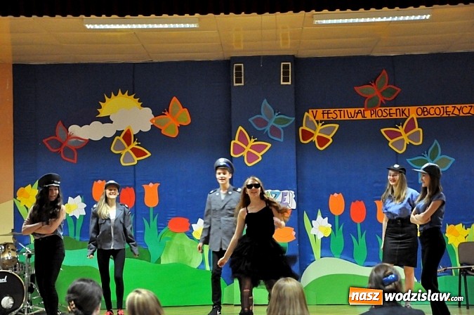 Zdjęcie w galerii na portalu naszwodzislaw.com: Festiwal Piosenki Obcojęzycznej w G1 wiadomości z regionu