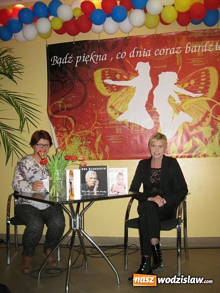 Zdjęcie w galerii na portalu naszwodzislaw.com: Ewa Błaszczyk odwiedziła Rydułtowy wiadomości z regionu