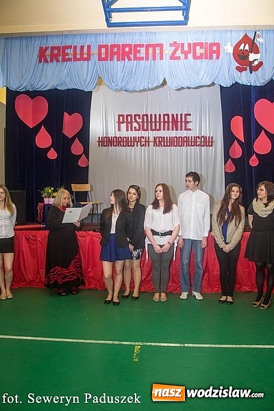 Zdjęcie w galerii na portalu naszwodzislaw.com: Młodzi w Rydułtowach oddają krew wiadomości z regionu