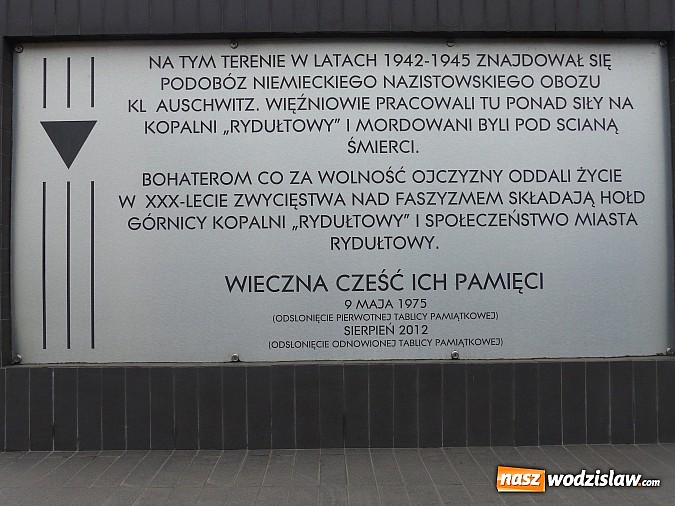 Zdjęcie w galerii na portalu naszwodzislaw.com: 70 lat temu wyzwolono Rydułtowy wiadomości z regionu