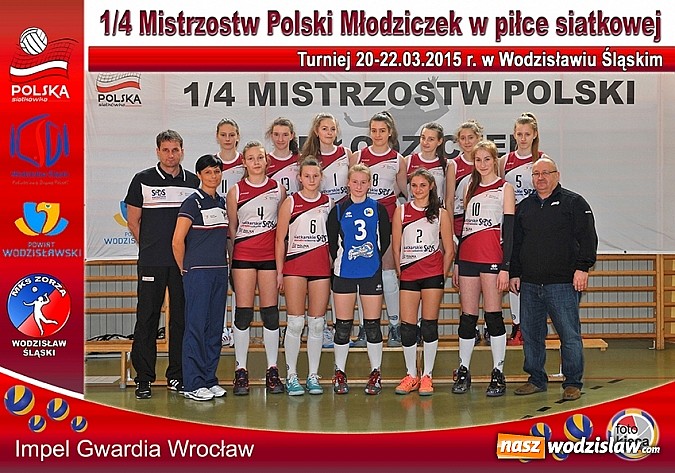 Zdjęcie w galerii na portalu naszwodzislaw.com: Zorza w półfinale Mistrzostw Polski młodziczek wiadomości z regionu