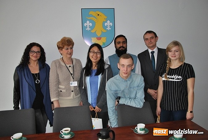 Zdjęcie w galerii na portalu naszwodzislaw.com: Zagraniczni goście w murach ZST wiadomości z regionu