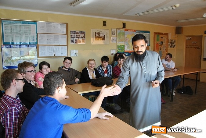 Zdjęcie w galerii na portalu naszwodzislaw.com: Zagraniczni goście w murach ZST wiadomości z regionu