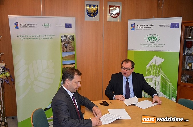 Zdjęcie w galerii na portalu naszwodzislaw.com: Podpisanie umowy na przebudowę oczyszczalni ścieków w Bieruniu wiadomości z regionu