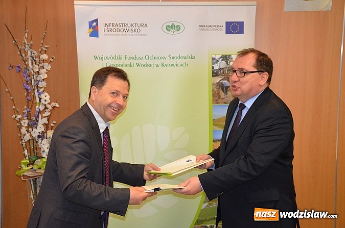 Zdjęcie w galerii na portalu naszwodzislaw.com: Podpisanie umowy na przebudowę oczyszczalni ścieków w Bieruniu wiadomości z regionu