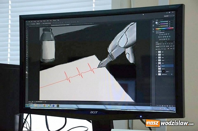 Zdjęcie w galerii na portalu naszwodzislaw.com: Uczennice ZSME w Rybniku wśród najlepszych młodych grafików w Polsce! wiadomości z regionu