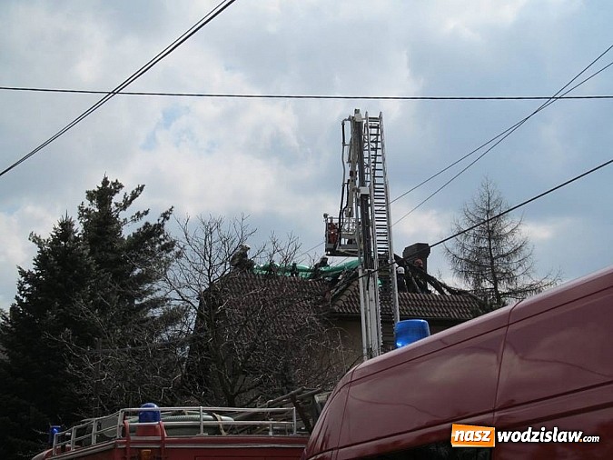 Zdjęcie w galerii na portalu naszwodzislaw.com: W Radlinie palił się dom jednorodzinny wiadomości z regionu