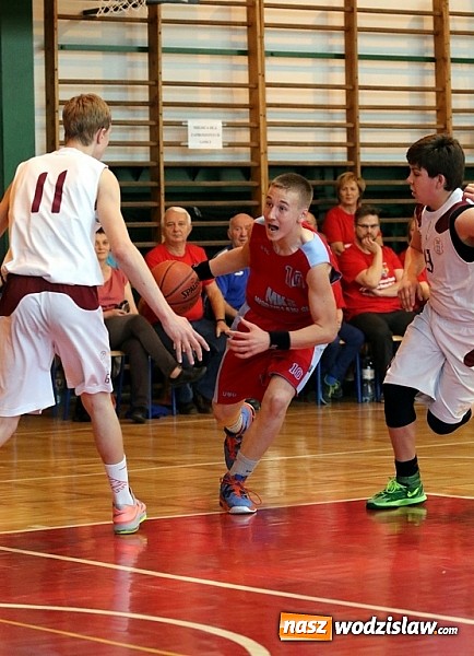 Zdjęcie w galerii na portalu naszwodzislaw.com: Dzień drugi ćwierćfinału Mistrzostw Polski w koszyk&oacute;wce chłopc&oacute;w wiadomości z regionu