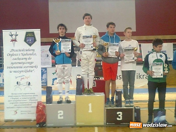 Zdjęcie w galerii na portalu naszwodzislaw.com: Bardzo dobre występy radlińskich zawodników na XV Międzynarodowym Turnieju Szermierczym wiadomości z regionu
