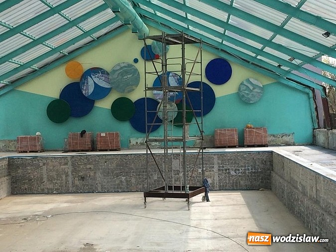 Zdjęcie w galerii na portalu naszwodzislaw.com: Mija kolejny tydzień prac remontowych wodzisławskiego basenu. Na jakim etapie jest przebudowa? wiadomości z regionu