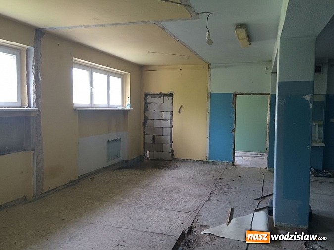 Zdjęcie w galerii na portalu naszwodzislaw.com: Mija kolejny tydzień prac remontowych wodzisławskiego basenu. Na jakim etapie jest przebudowa? wiadomości z regionu