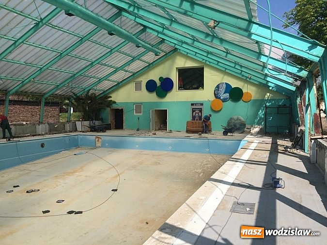 Zdjęcie w galerii na portalu naszwodzislaw.com: Mija kolejny tydzień prac remontowych wodzisławskiego basenu. Na jakim etapie jest przebudowa? wiadomości z regionu