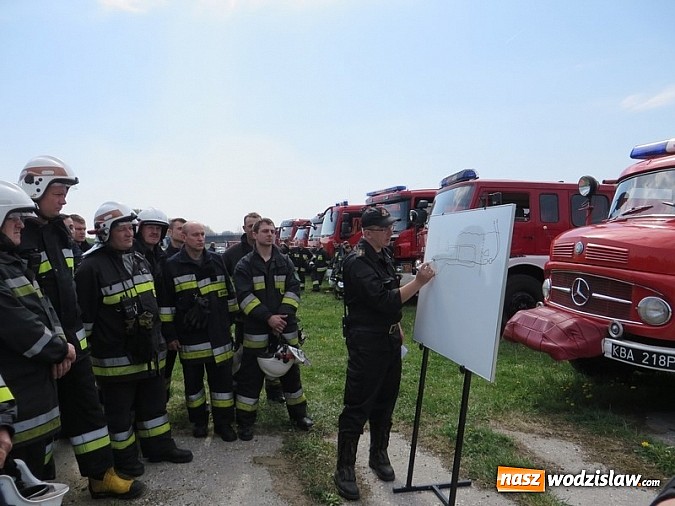 Zdjęcie w galerii na portalu naszwodzislaw.com: Ćwiczenia Kompanii Odwodowej OSP wiadomości z regionu
