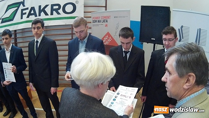 Zdjęcie w galerii na portalu naszwodzislaw.com: Dwóch uczniów „Budowlanki” na podium ogólnopolskiej Olimpiady Wiedzy i Umiejętności Budowlanych wiadomości z regionu