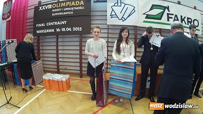 Zdjęcie w galerii na portalu naszwodzislaw.com: Dwóch uczniów „Budowlanki” na podium ogólnopolskiej Olimpiady Wiedzy i Umiejętności Budowlanych wiadomości z regionu
