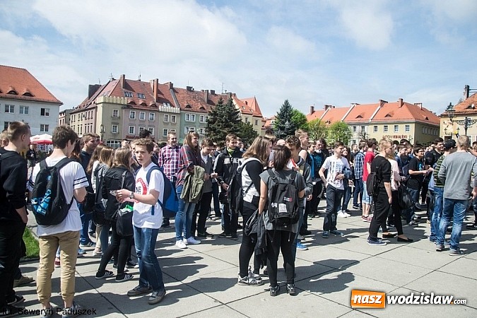 Zdjęcie w galerii na portalu naszwodzislaw.com: Janusz Korwin-Mikke zawitał do Wodzisławia Ślaskiego wiadomości z regionu