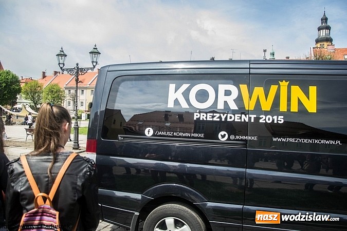 Zdjęcie w galerii na portalu naszwodzislaw.com: Janusz Korwin-Mikke zawitał do Wodzisławia Ślaskiego wiadomości z regionu