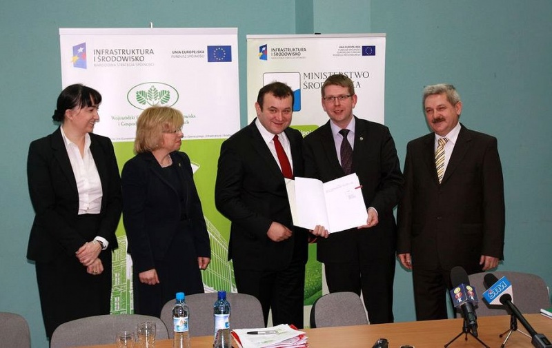 Zdjęcie w galerii na portalu naszwodzislaw.com: Prezydent odebrał potwierdzenie wiadomości z regionu