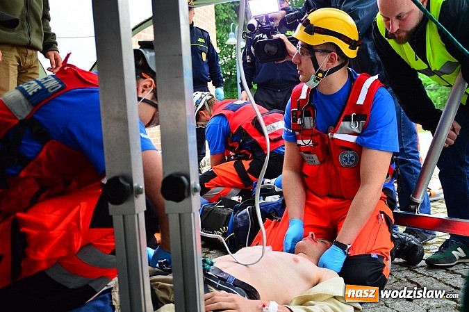 Zdjęcie w galerii na portalu naszwodzislaw.com: W Raciborzu odbywają się Otwarte Mistrzostwa Śląska w Ratownictwie Medycznym wiadomości z regionu