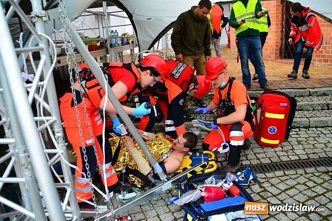 Zdjęcie w galerii na portalu naszwodzislaw.com: W Raciborzu odbywają się Otwarte Mistrzostwa Śląska w Ratownictwie Medycznym wiadomości z regionu