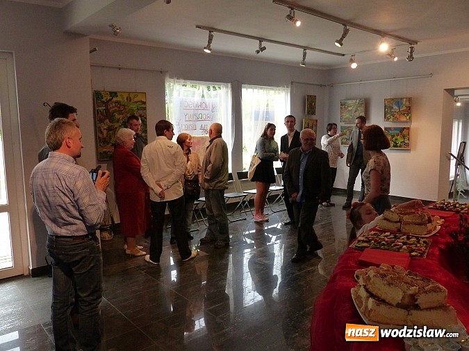 Zdjęcie w galerii na portalu naszwodzislaw.com: Wernisaż wystawy Mariana Nowotnego wiadomości z regionu