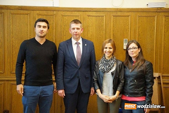 Zdjęcie w galerii na portalu naszwodzislaw.com: Goście z Turcji przepytali prezydenta wiadomości z regionu