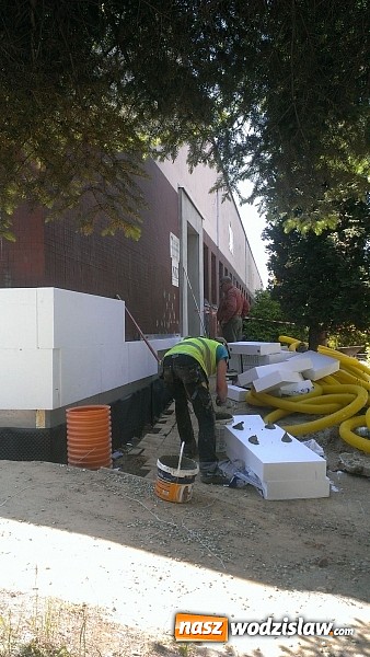 Zdjęcie w galerii na portalu naszwodzislaw.com: Roboty przy termomodernizacji szpitala idą pełną parą  wiadomości z regionu