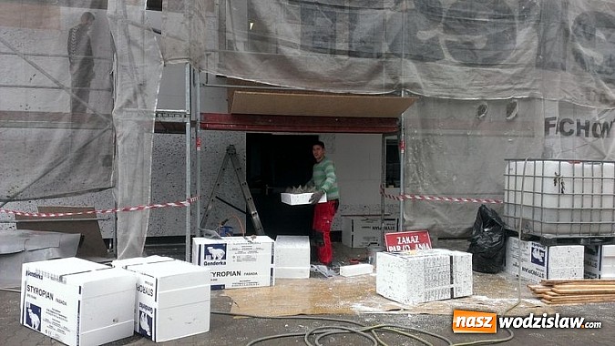 Zdjęcie w galerii na portalu naszwodzislaw.com: Roboty przy termomodernizacji szpitala idą pełną parą  wiadomości z regionu