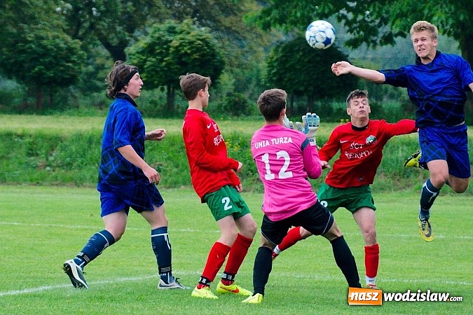 Zdjęcie w galerii na portalu naszwodzislaw.com: Skromne zwycięstwo juniorów Turzy wiadomości z regionu