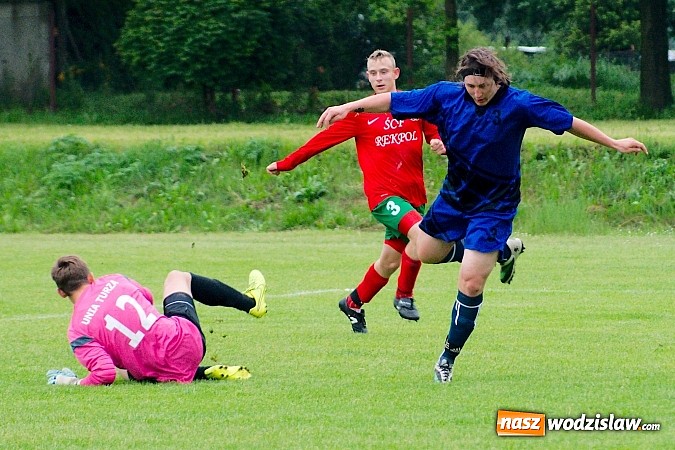 Zdjęcie w galerii na portalu naszwodzislaw.com: Skromne zwycięstwo juniorów Turzy wiadomości z regionu