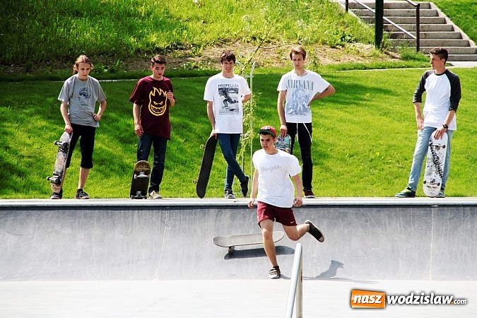 Zdjęcie w galerii na portalu naszwodzislaw.com: Sportowe emocje na wodzisławskim skateparku wiadomości z regionu