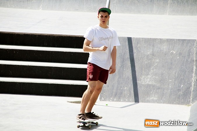 Zdjęcie w galerii na portalu naszwodzislaw.com: Sportowe emocje na wodzisławskim skateparku wiadomości z regionu