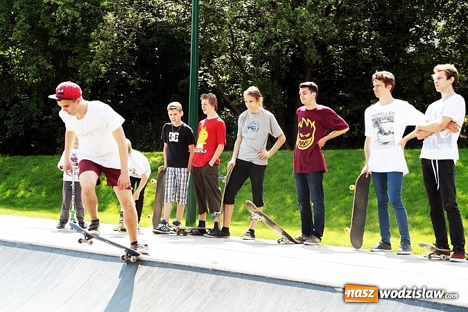 Zdjęcie w galerii na portalu naszwodzislaw.com: Sportowe emocje na wodzisławskim skateparku wiadomości z regionu