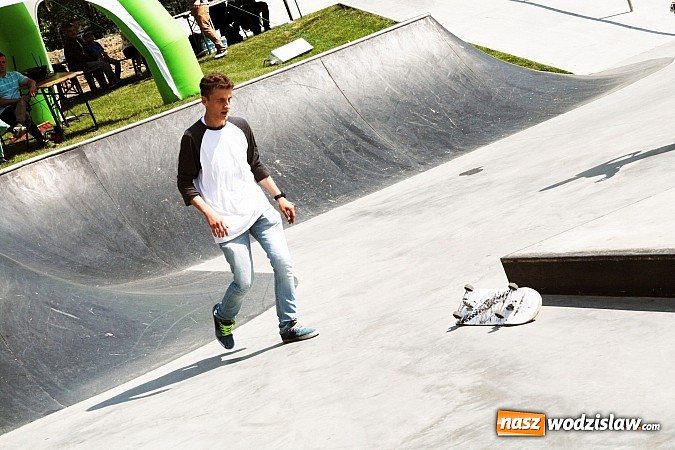 Zdjęcie w galerii na portalu naszwodzislaw.com: Sportowe emocje na wodzisławskim skateparku wiadomości z regionu
