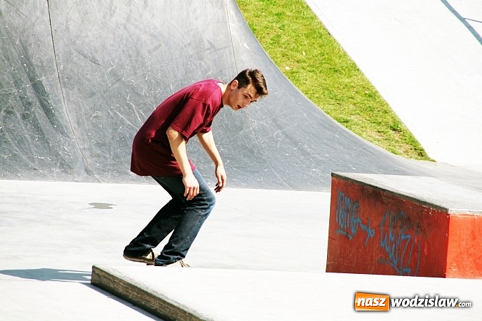 Zdjęcie w galerii na portalu naszwodzislaw.com: Sportowe emocje na wodzisławskim skateparku wiadomości z regionu