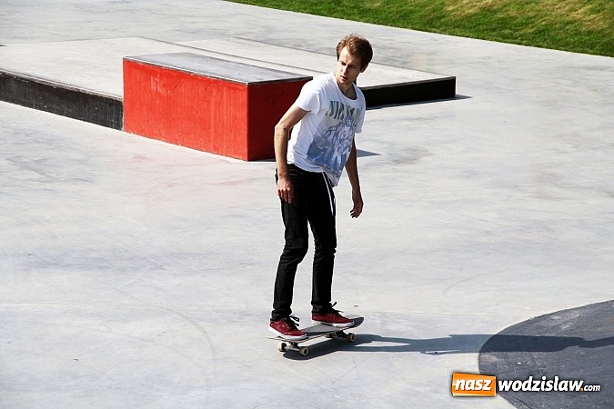 Zdjęcie w galerii na portalu naszwodzislaw.com: Sportowe emocje na wodzisławskim skateparku wiadomości z regionu