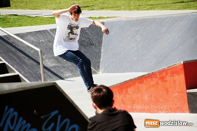 Zdjęcie w galerii na portalu naszwodzislaw.com: Sportowe emocje na wodzisławskim skateparku wiadomości z regionu