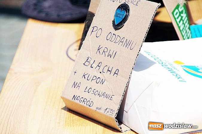 Zdjęcie w galerii na portalu naszwodzislaw.com: Akcja Motoserce 2015 w Pszowie wiadomości z regionu