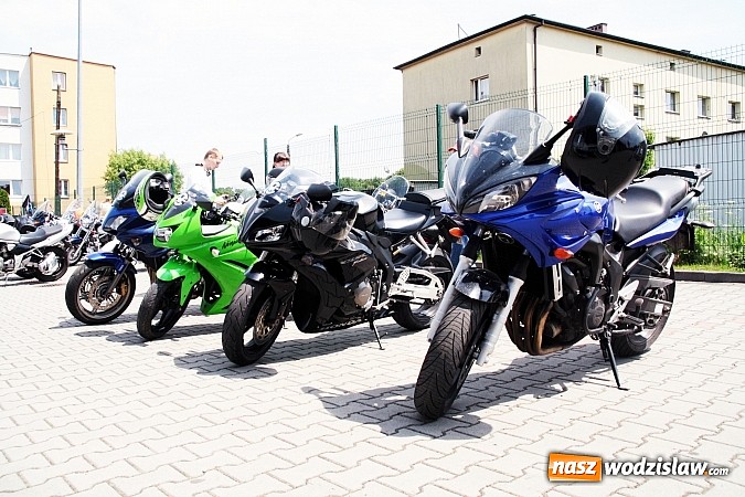 Zdjęcie w galerii na portalu naszwodzislaw.com: Akcja Motoserce 2015 w Pszowie wiadomości z regionu